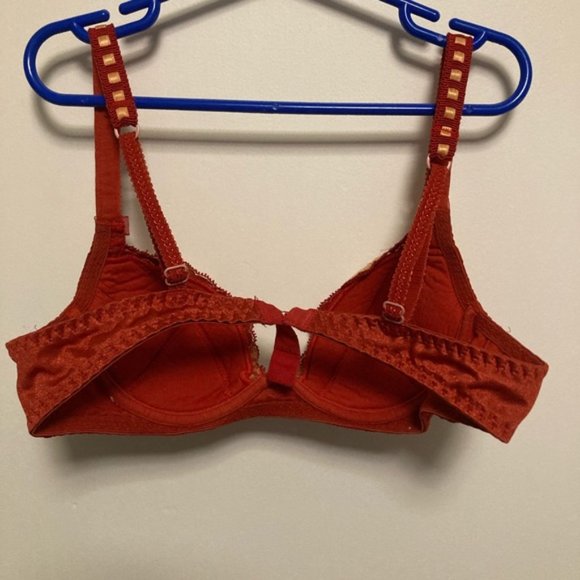 Aubade designer red bra 30B - Picture 7 of 7